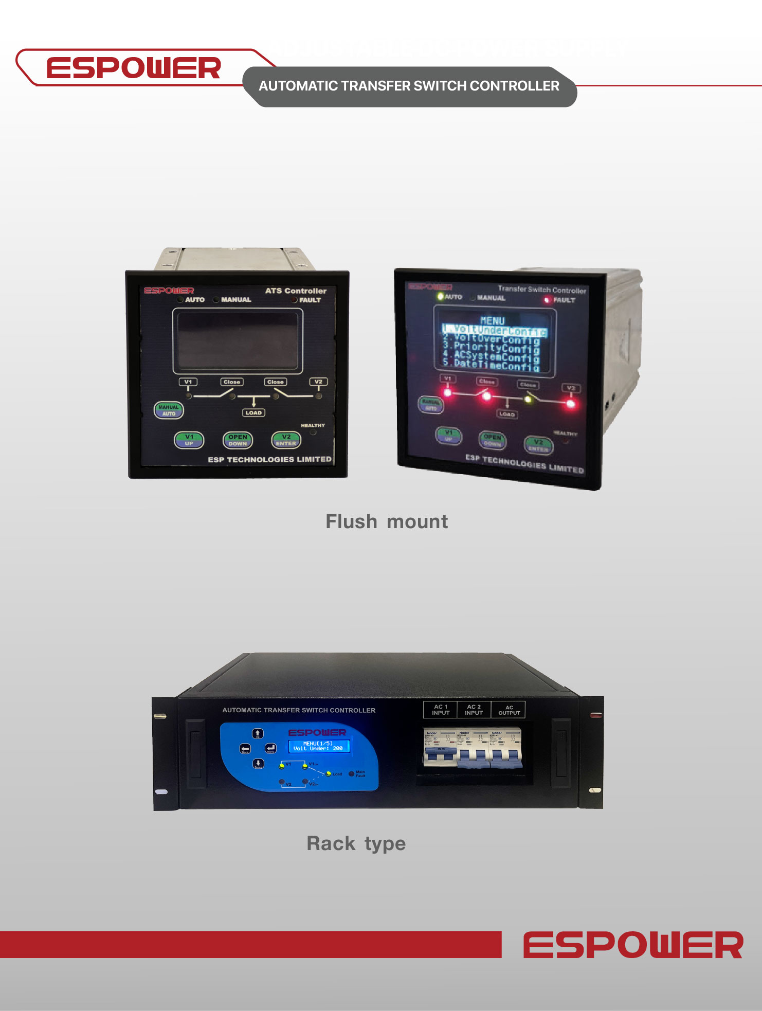 AUTOMATIC TRANSFER SWITCH CONTROLLER