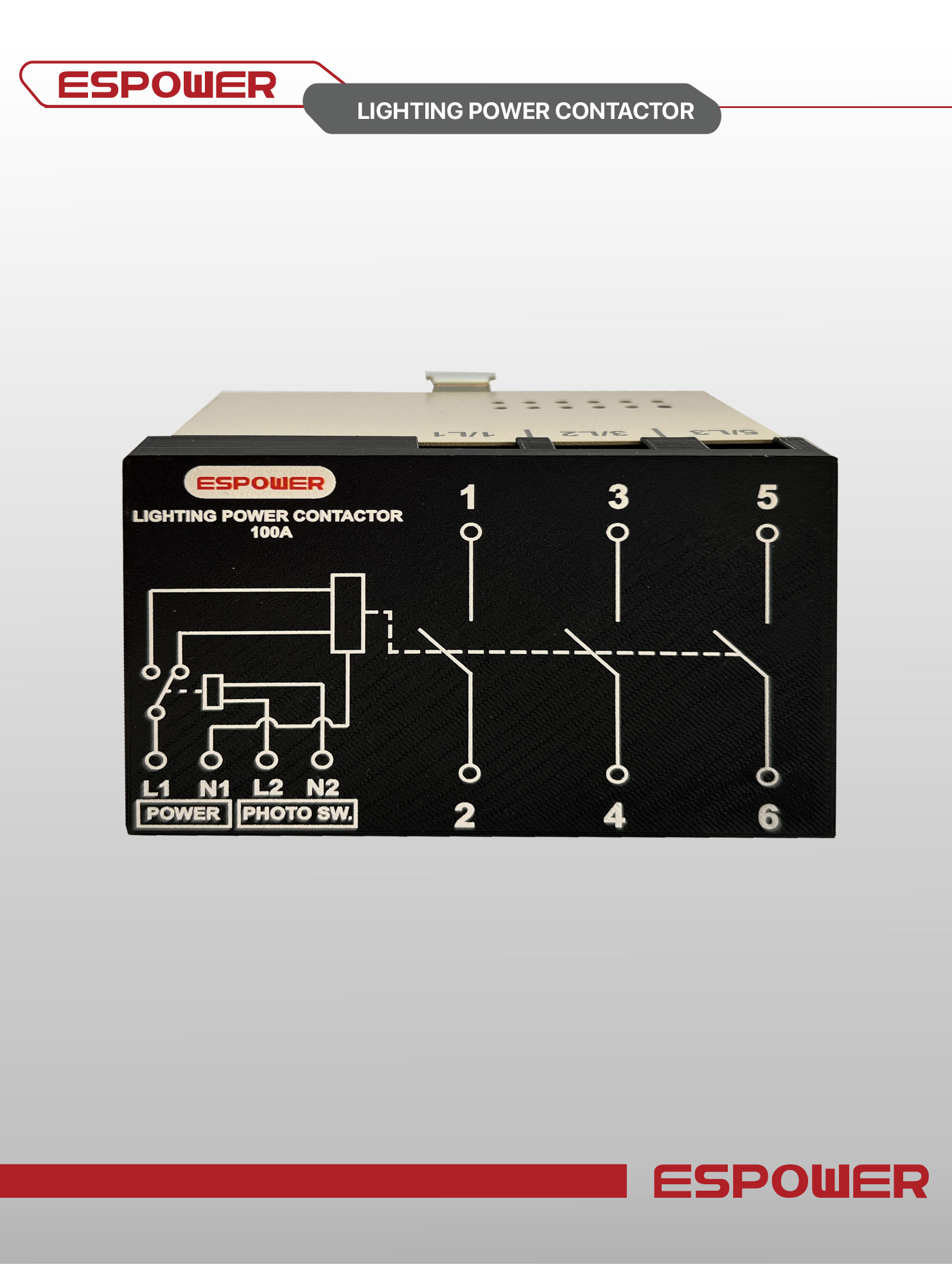LIGHTING POWER CONTACTOR
