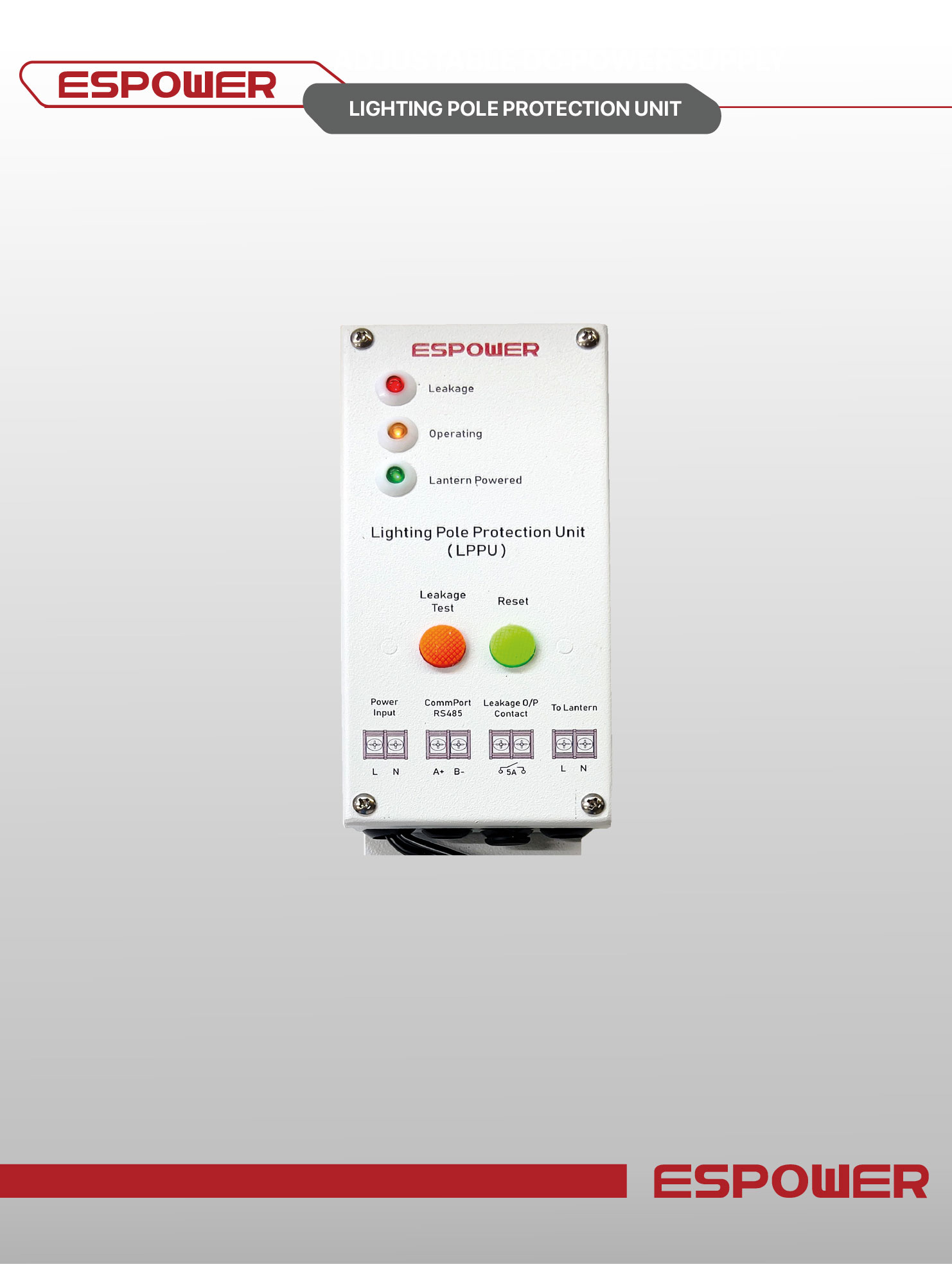 LIGHTING POLE PROTECTION UNIT (LPPU)
