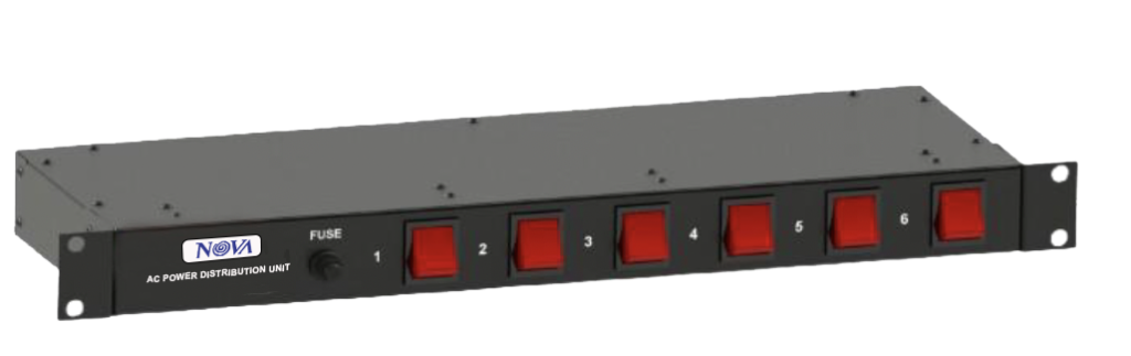 PDU-Rack 19 with switch per unit