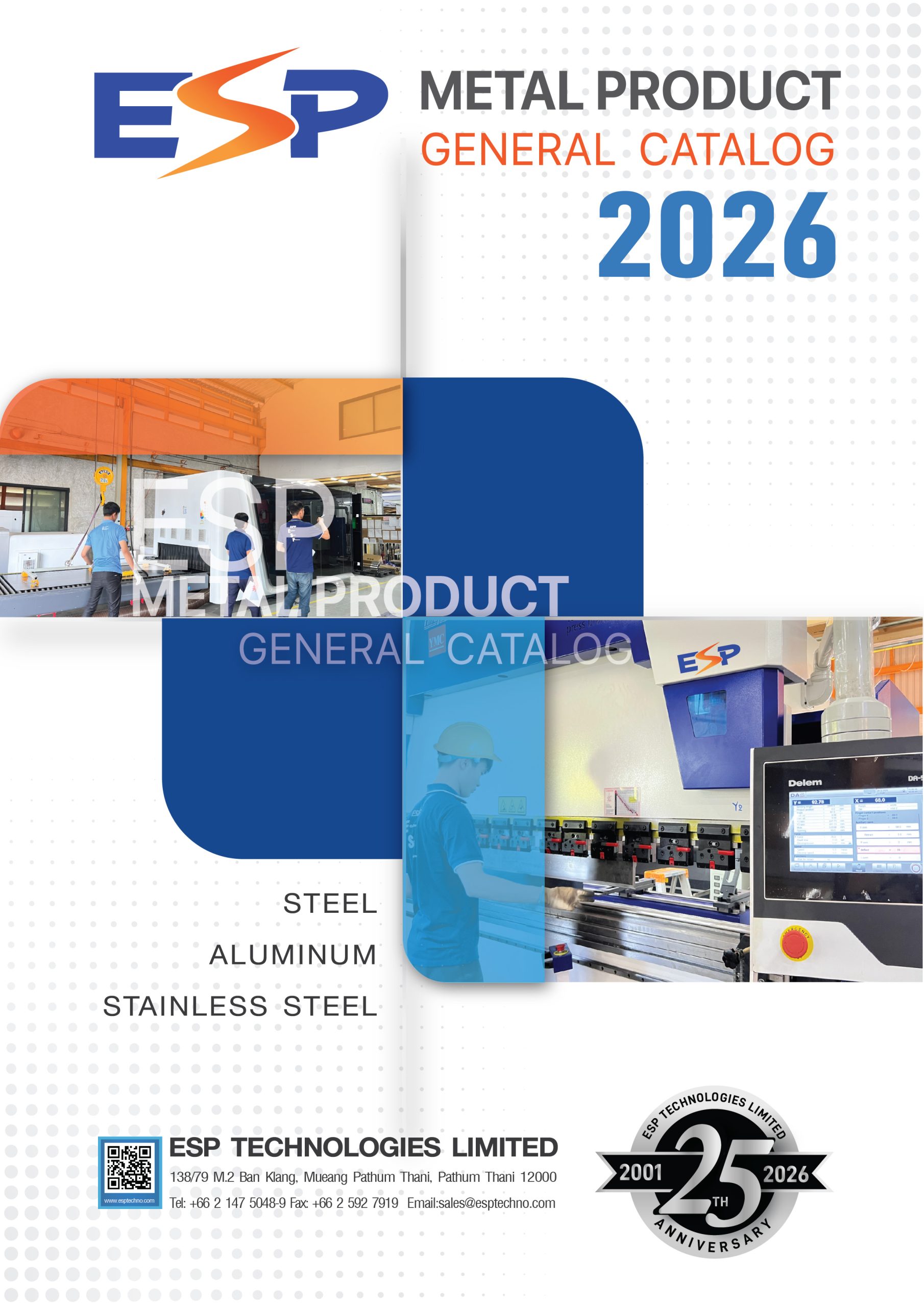 2026_ESP METAL PRODUCT GENERAL CATALOG _Cover