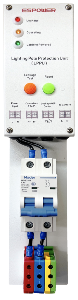 LIGHTING POLE TERMINAL BOARD